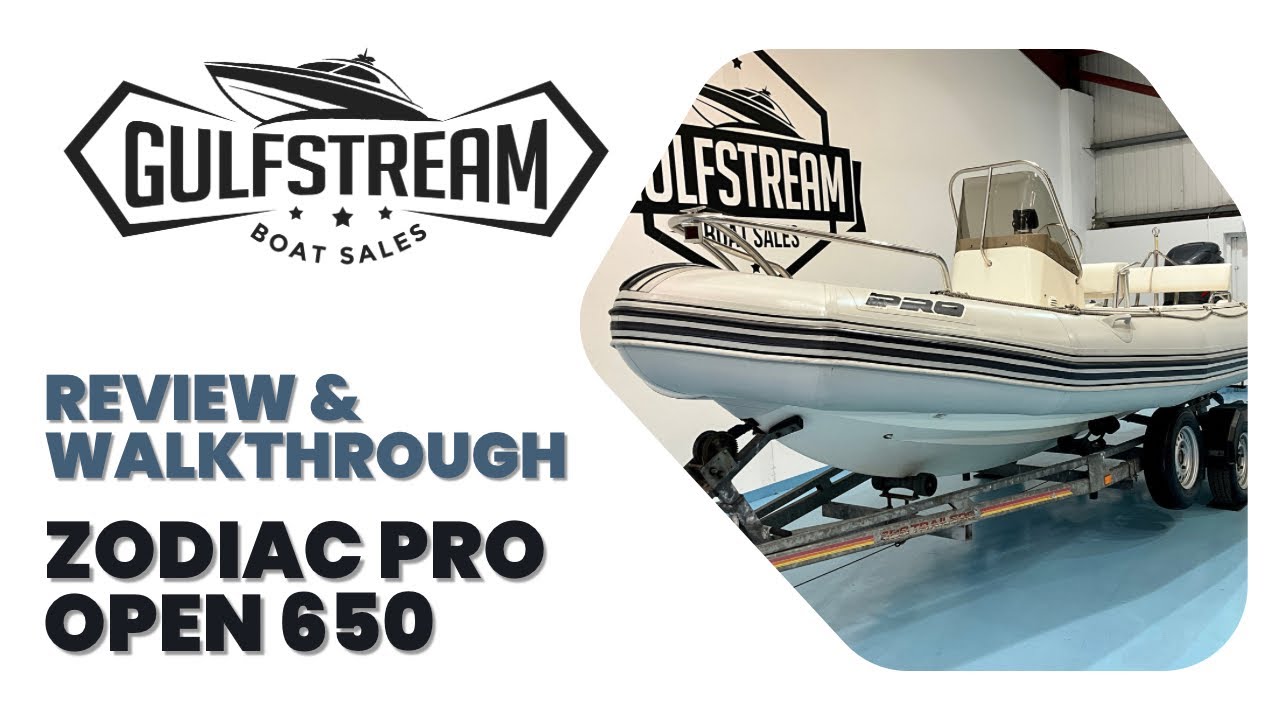 Zodiac Pro Open 650 RIB w/ Yamaha 150HPDI — Review & Walkthrough