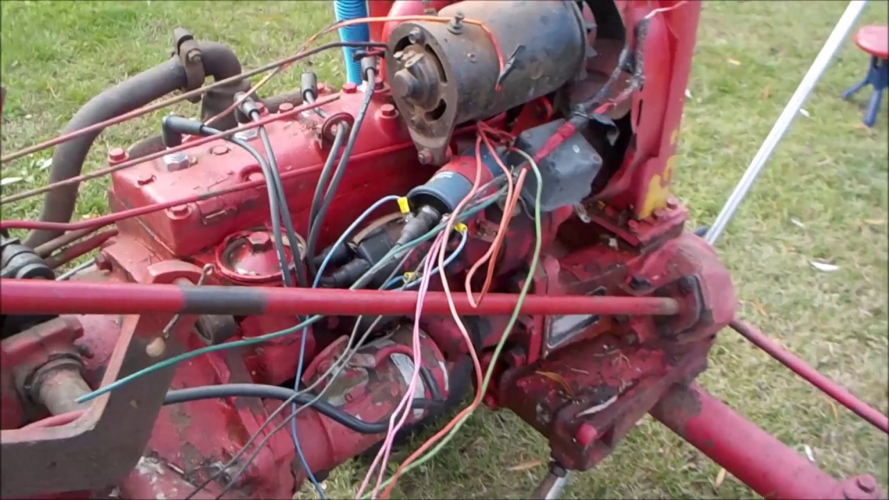 1963 Farmall Cub Wiring Harness Part 1 - YouTube