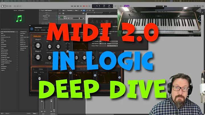 MIDI 2.0 in Logic Pro 11.1.2 | DEEP DIVE w/ Korg’s Keystage