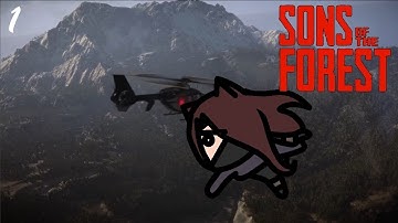Helicopter Crash landing | Sons Of The Forest | Ep 1
