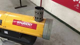 Used Master Bv 170E Diesel Heater 40 Kw, 220 Volt Used Small Equipment Equippo