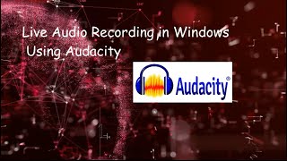 Record Audio on Windows Without a Microphone Using Audacity | Record Audio on a PC
