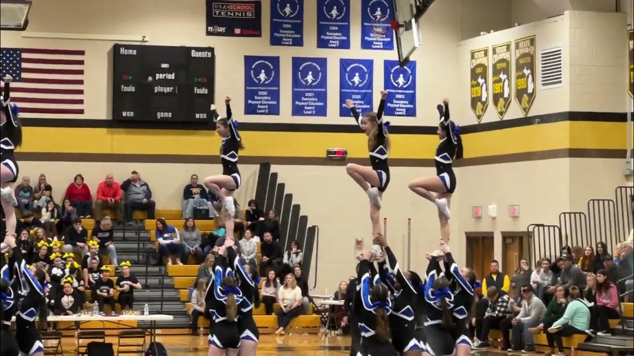 Cheerleading Rochester at Adams Invite round 3 in 2023 YouTube