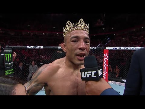 Видео: UFC 301: Жозе Алдо - Слова после боя