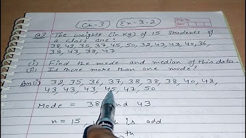 Q 3, Ex 3.2 -  Data Handling - Chapter 3  - maths class 7th - NCERT