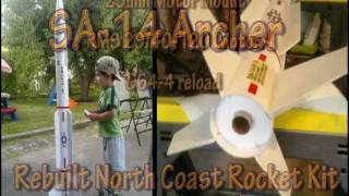 Mid Power Rocket Launch - SA-14 Archer - G64-4 motor