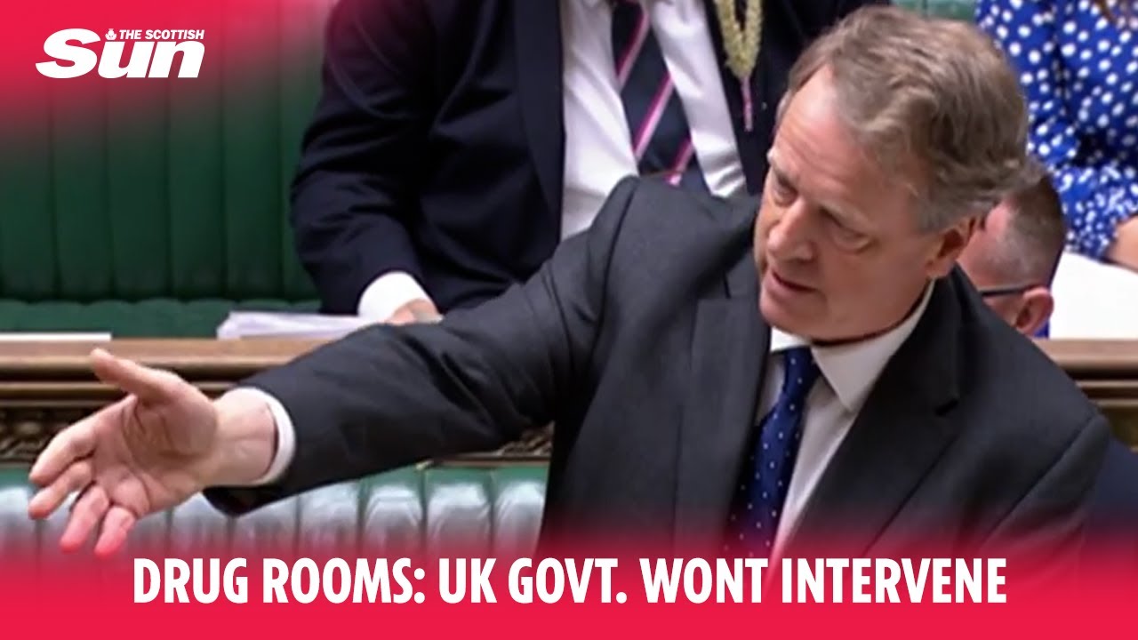 UK government reveals position on Glasgow drugs consumption room YouTube