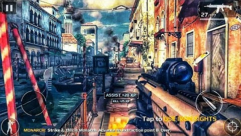Modern Combat 5 Blackout Android Walkthrough - Part 2 -  game video Android, iOS 1080p HD