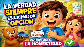 Canción de los Valores para Niños |HONESTIDAD| Canción Infantil Educativa 👧🧒🎵