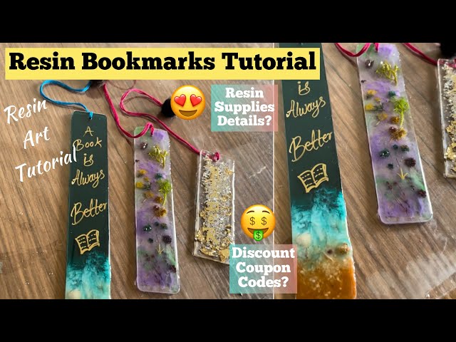 Resin Bookmark Making Kit with Mold Ocean Theme - ShopiPersia