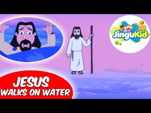Best Bible stories for kids | Jesus Walks On Water | Animated Bible Stories For Preschool Kids
