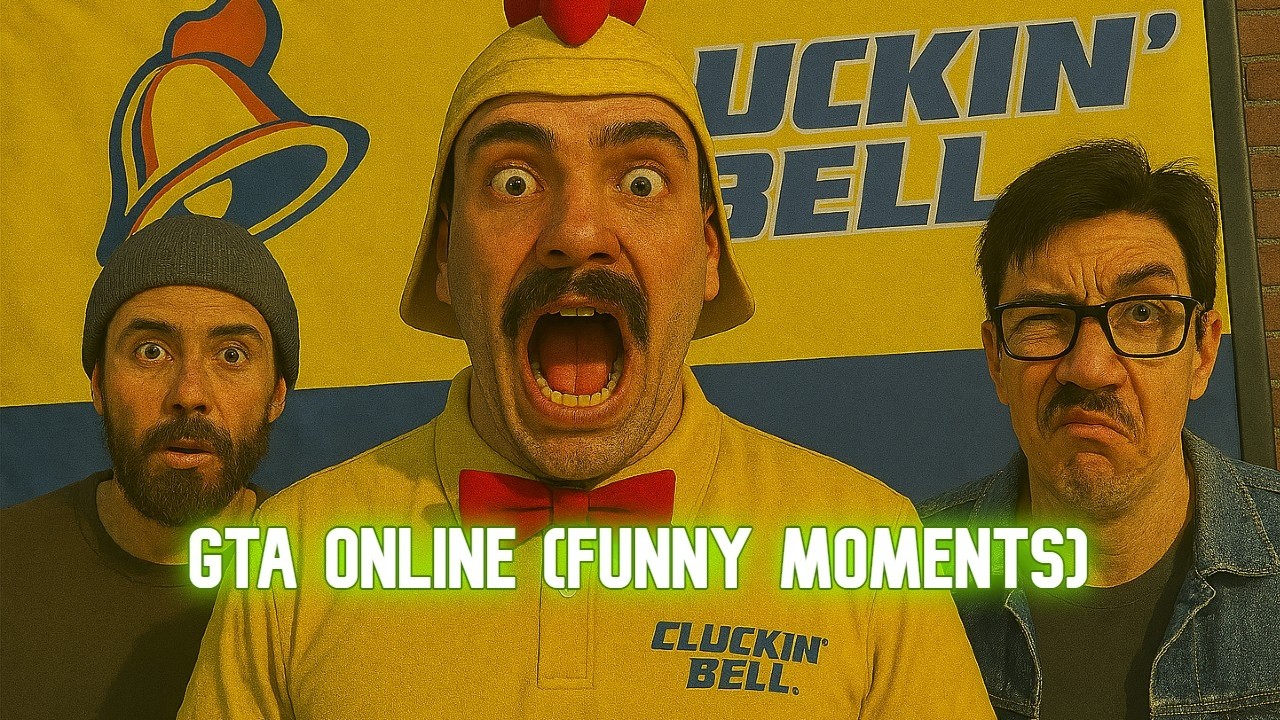 We Robbed The Cluckin' Bell - GTA ONLINE (funny moments)