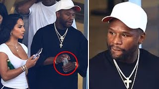 “Floyd Mayweather CRASHES LA With Stunning Model Girlfriend & WADS of Cash!” Details
