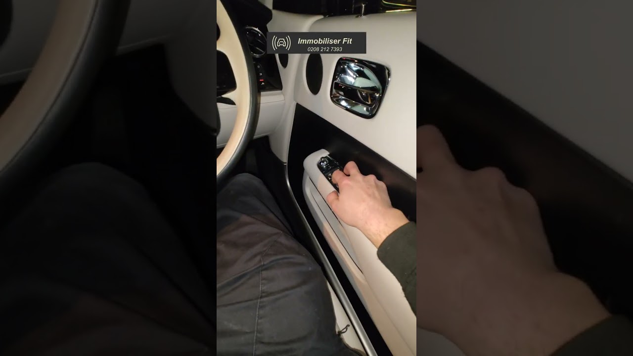 Rolls-Royce Wraith | Pin Code To Drive | Halo Mini Immobiliser | Immobiliser Fit