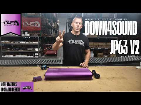FIRST LOOK AT THE NEW DOWN4SOUND JP63 V2 AMPLIFIER!!!!