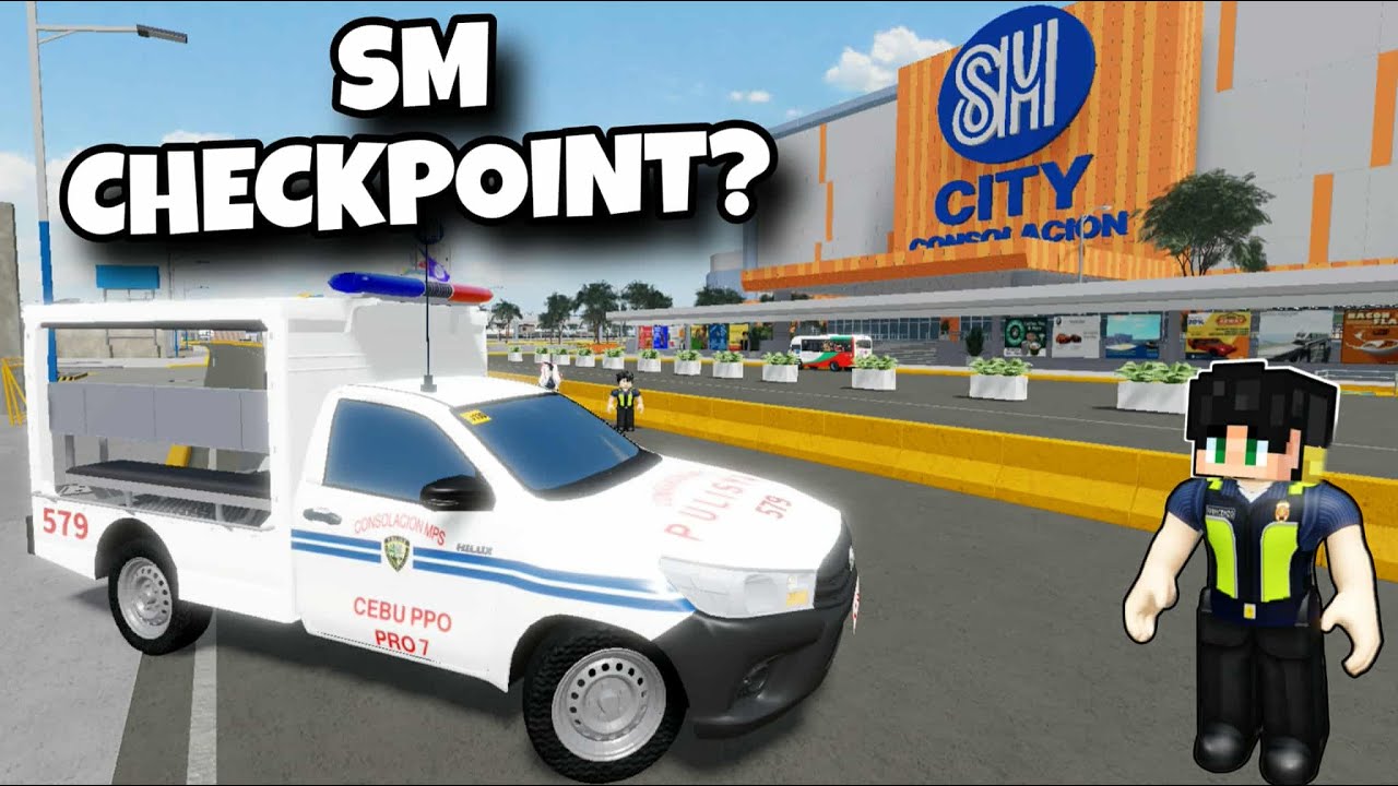 PULIS CHECKPOINT sa SM CITY ng PILIPINAS sa ROBLOX