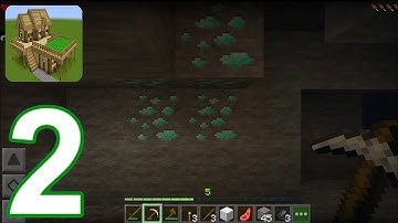 Craft World Block Crazy 3D - Gameplay Walkthrough Part 1 - Diamond (Android, iOS)