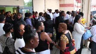 Adrian Robinson funeral service