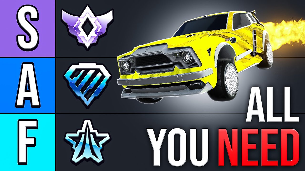 Rocket Leadue Ranking Rocket League Mechanics Tier List