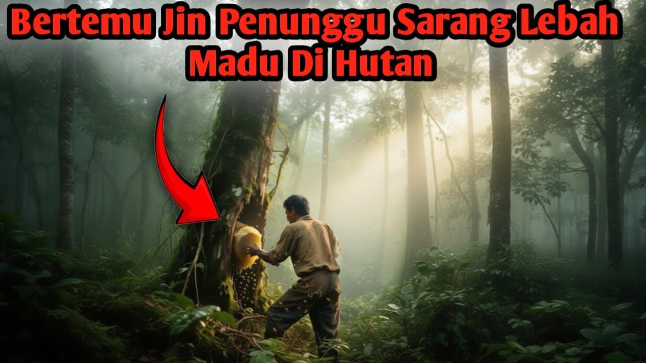 Kisah nyata !! Pencari madu yang bertemu jin penunggu lebah madu di hutan || kisah misteri 
