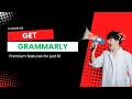 Grammarly group buy | Unlimited Access | Grammarly at Cheap 2025 | All Premium Options | For Just $1