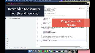 Creating Constructor Method