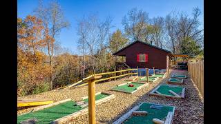 Pet Friendly Pigeon Forge Cabin A Paws Place - 3BR 2BA Mini Golf Course Hot Tub Fire Pit
