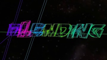 BLENDING - DubstepTutorial - audio visualization created with Blender