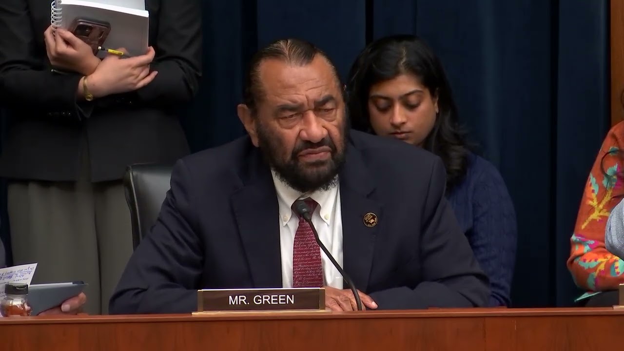 Rep. Al Green Says Trump Meme Coin That Lost Everyday Investors Billions is a Blatant Ponzi Scheme