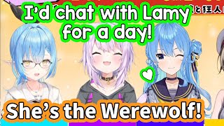 "If You Could Make a Holo-Member Do Anything For You For a Day" Werewolf Highlights [ENG Subbed]