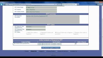 Request Proposal - Invite Suppliers to Respond to your Private RFP on www.requestproposal.com