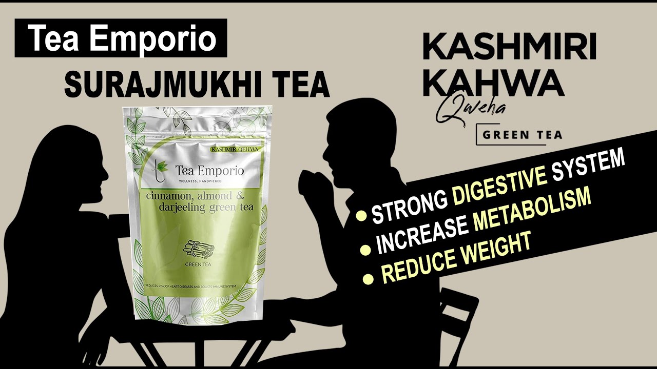 Surajmukhi Tea's Kashmiri Kahwa Green Tea A Healthy and Flavorful