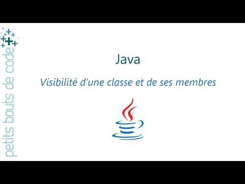 Java - Visibilité d'une classe et de ses attributs