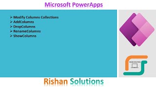 Modify Columns in the Collections in PowerApps