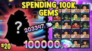 #20💎SPENDING 100K GEMS | GOT SHINY MYTHICAL IN SPECIAL BANNER IN ANIME ADVENTURES!