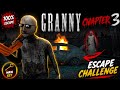 I Completed The IMPOSSIBLE Escape Challenge in Granny Chapter 3 👵🔥 #video #gaming #@jungligamingff