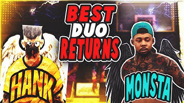 THE BEST DUO RETURNS! Hankdatank25 X LaMonsta BEST DRIBBLEGOD AND BEST LOCKDOWN! NBA2K18