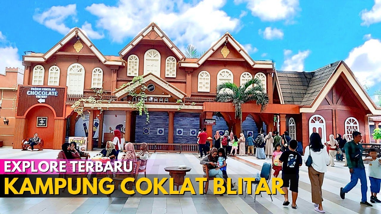 KAMPUNG COKLAT BLITAR TERBARU ‼ Wisata Edukasi Kampung Coklat dan Banyak Wahana Seru