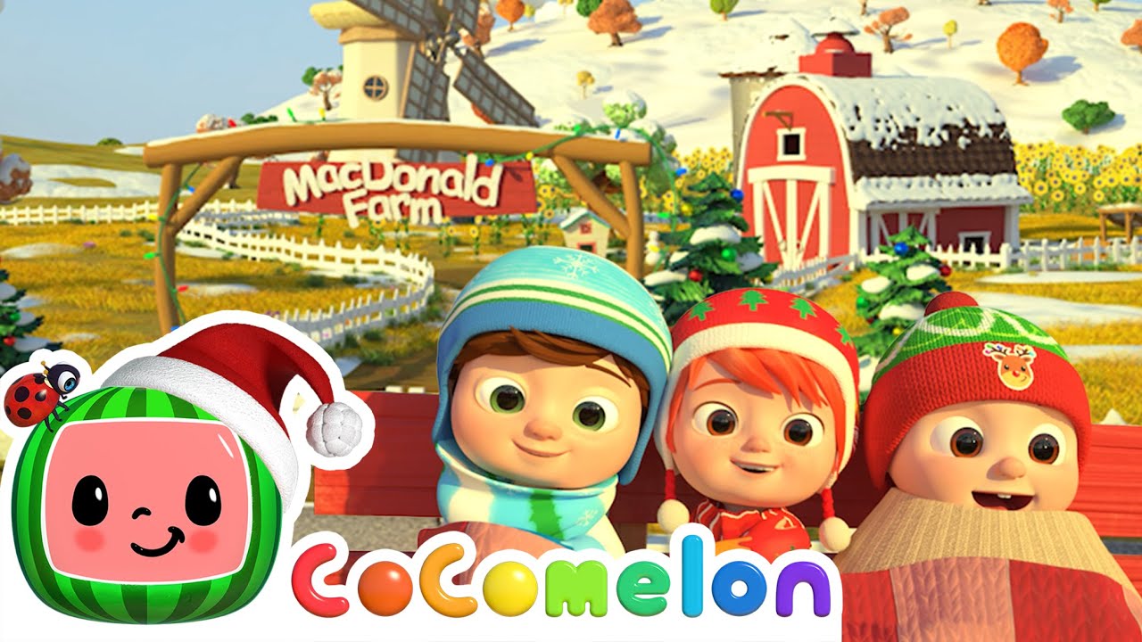 Christmas on the Farm! Nursery Rhymes YouTube