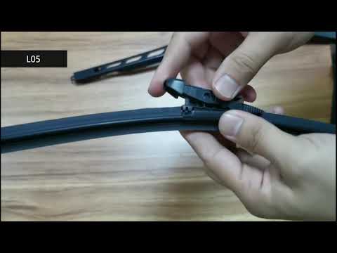 How To: Install Wiper Blades Acatana 999 Adapter L05