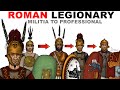 How did the Roman Legionary Evolve?  (Militia to Professional)