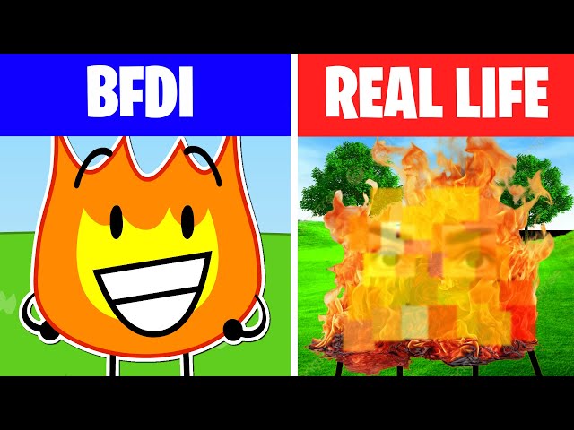 Every BFDI Character, But In Real Life! class=