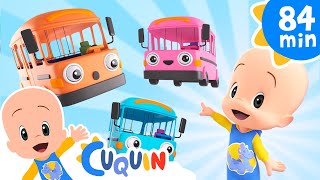 Download Lagu The Wheels on the Baby Bus 🚍 and more Nursery Rhymes by Cleo and Cuquin | Children Songs MP3 Download Lagu The Wheels on the Baby Bus 🚍 and more Nursery Rhymes by Cleo and Cuquin | Children Songs MP3
