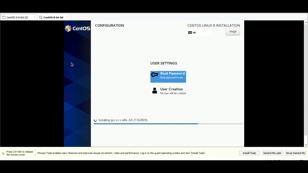 Centos 8 Installation - YouTube