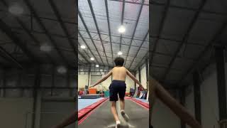 A Bit Of Tramp At Gymnastics