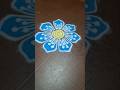 daily beautiful simple rangoli 🌺✨️||#ytshorts #freehandrangolis #rangoli #easyrangoli #muggulu