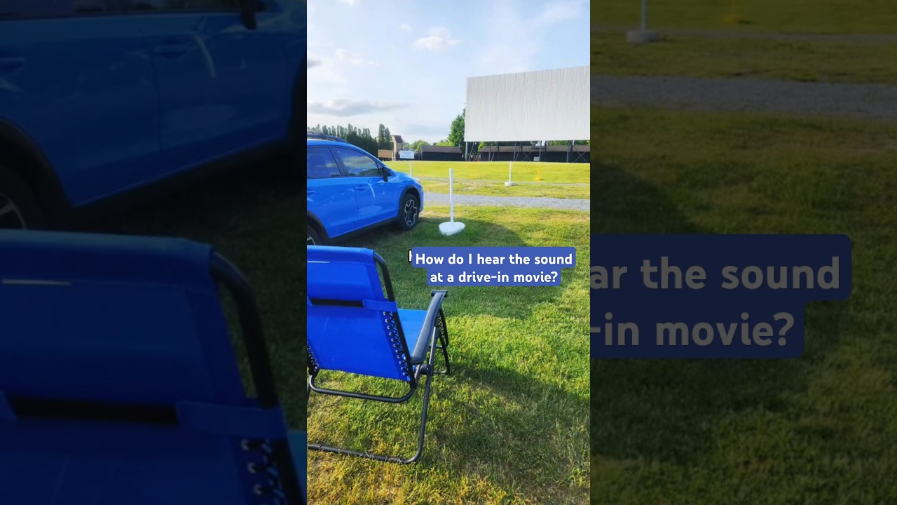 Using FM Radio at at Shankweiler's Drive-In Theatre 