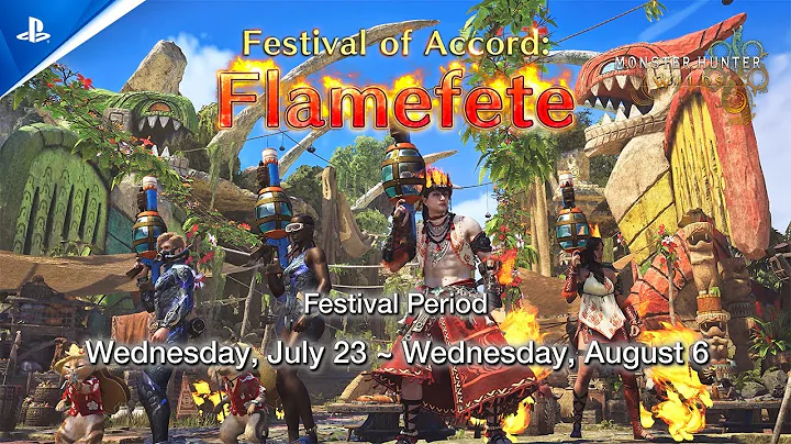 Monster Hunter Wilds - Festival of Accord: Flamefete Summer Seasonal Event | PS5 Games