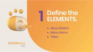 Introducing DiviMenus: 1. Define the ELEMENTS