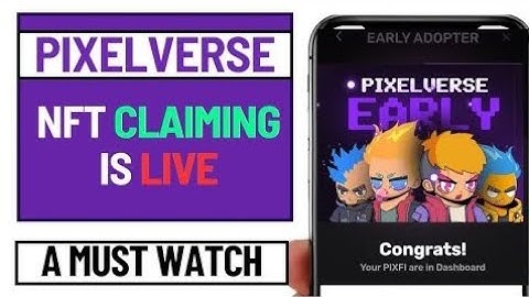 Pixelverse NFT Claiming is Live [Step-by-step Guide] your claim NFT profit ? somthing went wrong ??